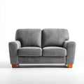 Loveseat Sofa 150x90x85 cm - Light Gray Fabric - Modern Design