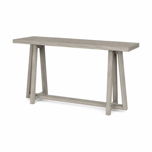Mesa consola de madera gris